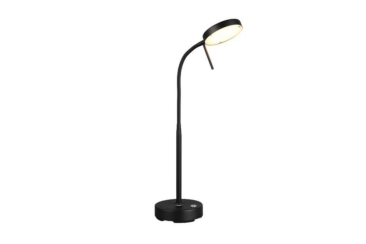 LED-TISCHLEUCHTE   - Schwarz, Basics, Metall (45/14/36cm)