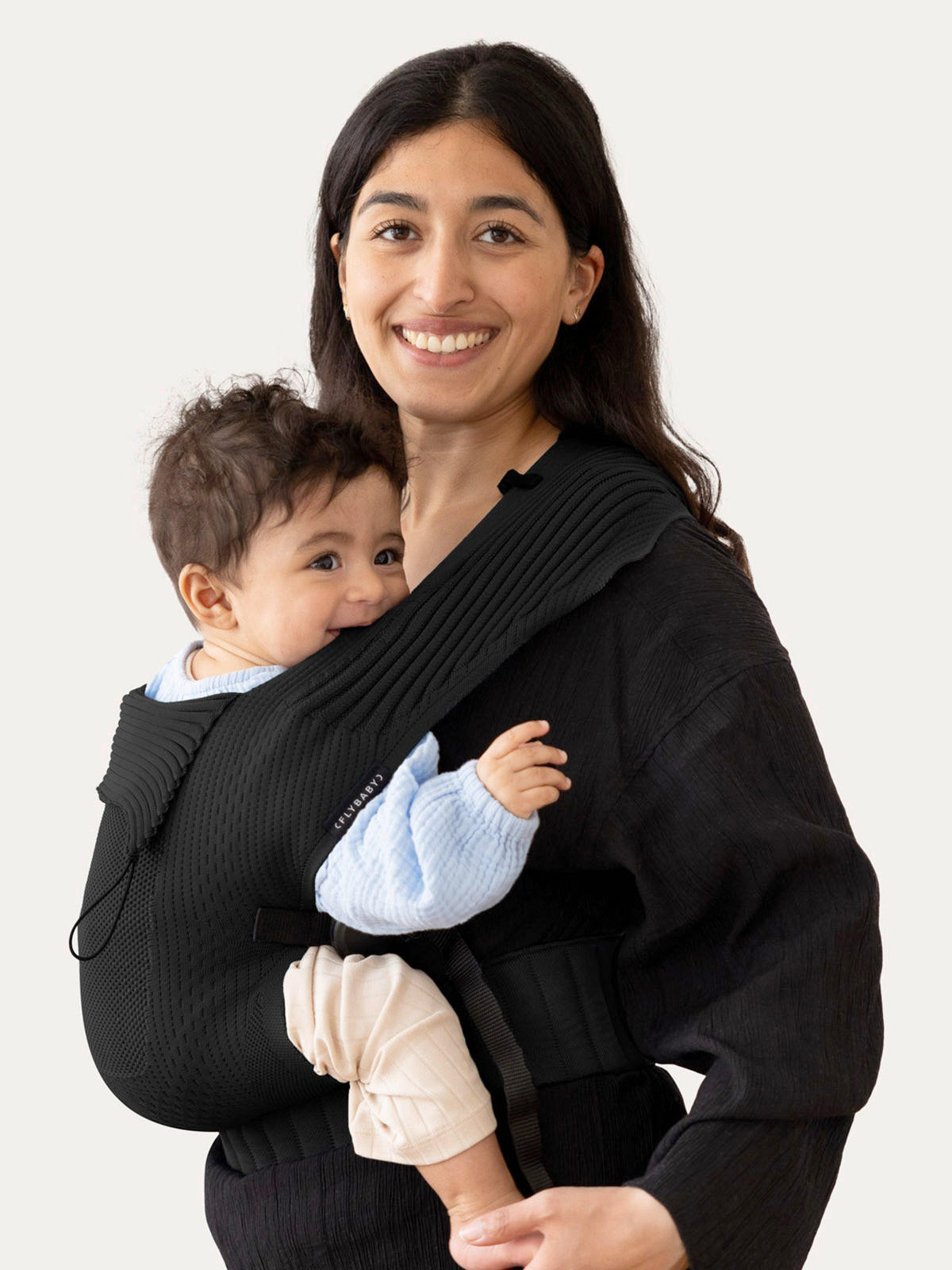 BABYTRAGE  - Schwarz, Basics, Textil (0,425kg) - FLYBABY