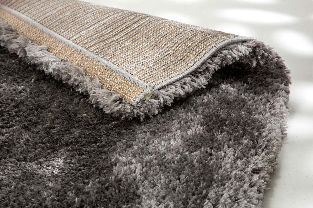 HOCHFLORTEPPICH 67/130 cm Heaven Grau  - Grau, KONVENTIONELL, Textil (67/130cm) - Schöner Wohnen