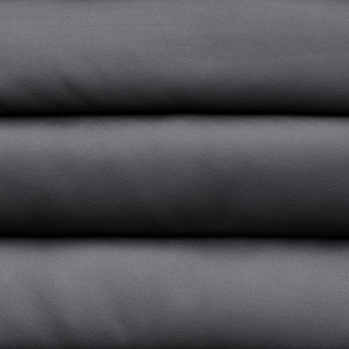 CHEFSESSEL  in Lederlook Schwarz, Chromfarben  - Chromfarben/Schwarz, MODERN, Kunststoff/Textil (64/115/121/69cm) - MID.YOU