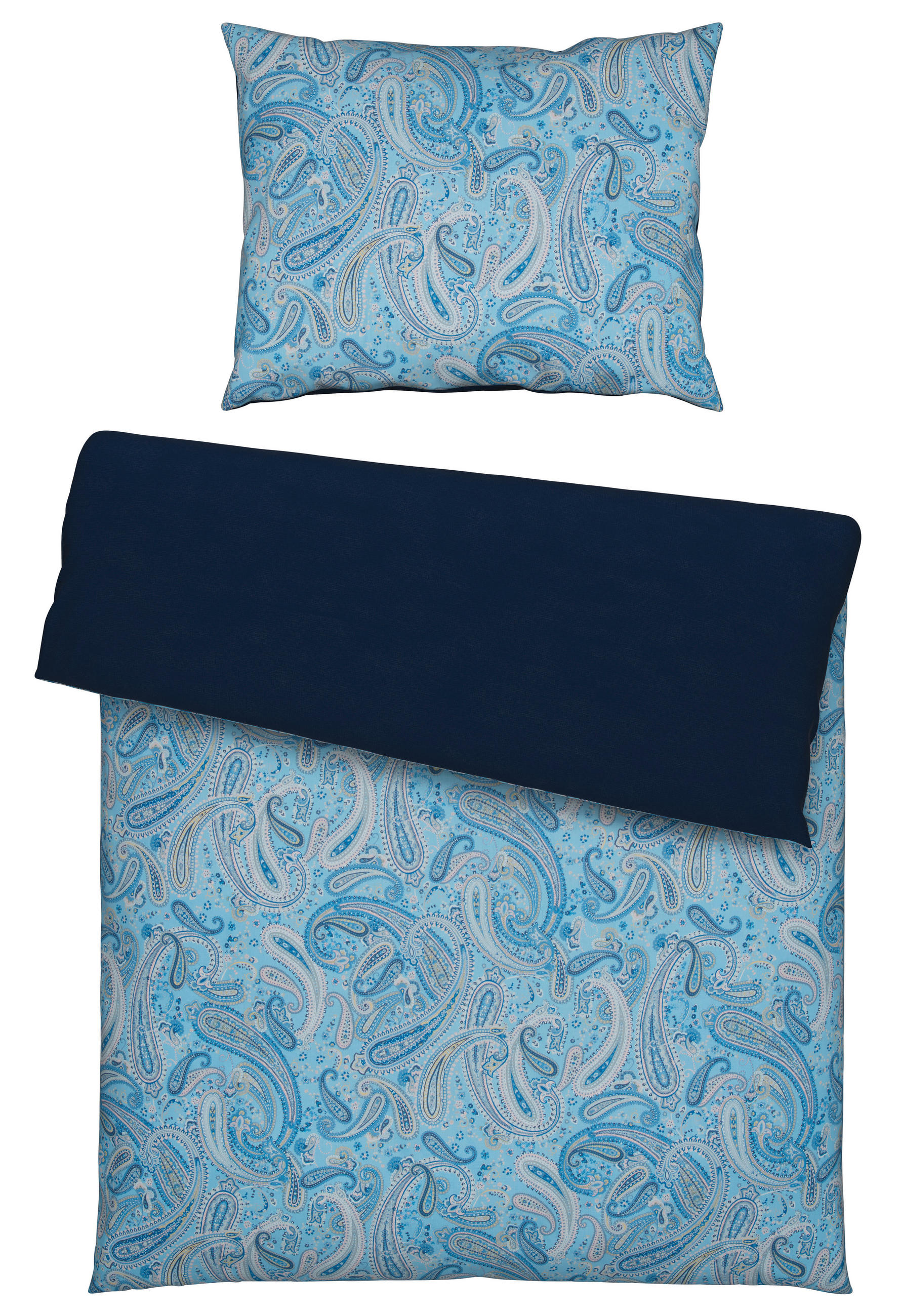 BETTWÄSCHE Frühjahr/Sommer 2024 Makosatin 140/200 cm  - Hellrosa/Creme, KONVENTIONELL, Textil (140/200cm) - Fleuresse