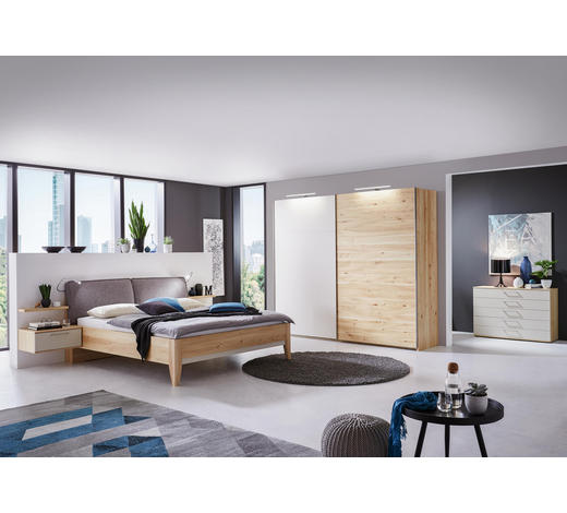 SCHLAFZIMMER in Sandfarben, Ulmefarben SCHLAFZIMMER in Sandfarben, Ulmefarben
