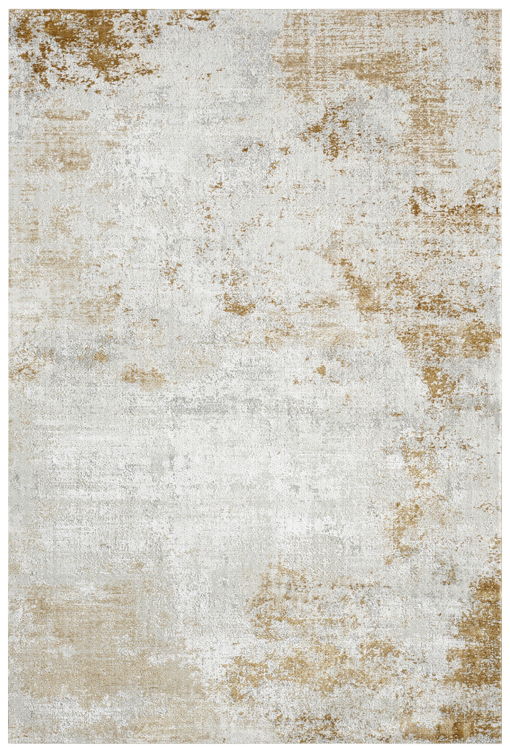 VINTAGE-TEPPICH  Wohnzimmer 80/150 cm Goldfarben rechteckig  - Goldfarben, Design, Textil (80/150cm) - Dieter Knoll