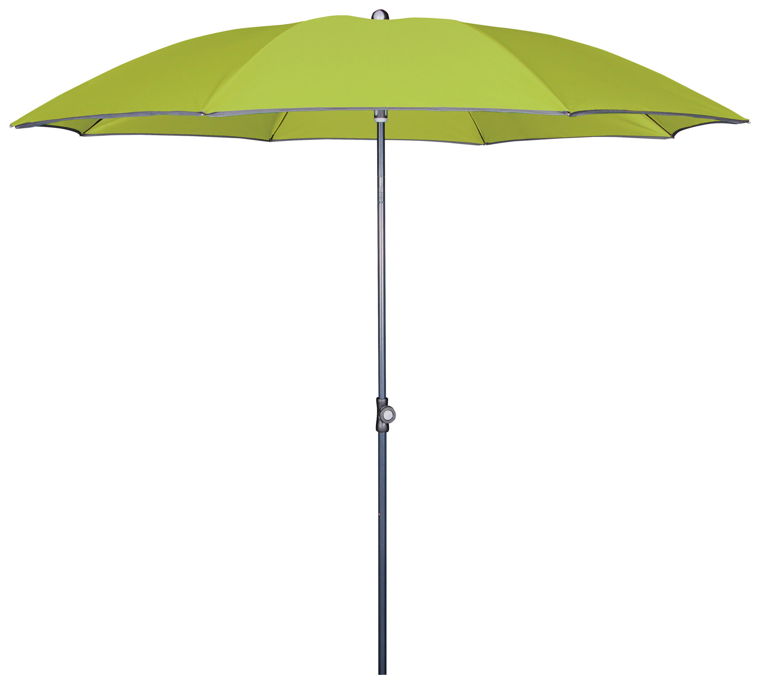 SONNENSCHIRM 200 cm Grün  - Anthrazit/Grün, Basics, Textil/Metall (200/200cm) - Doppler