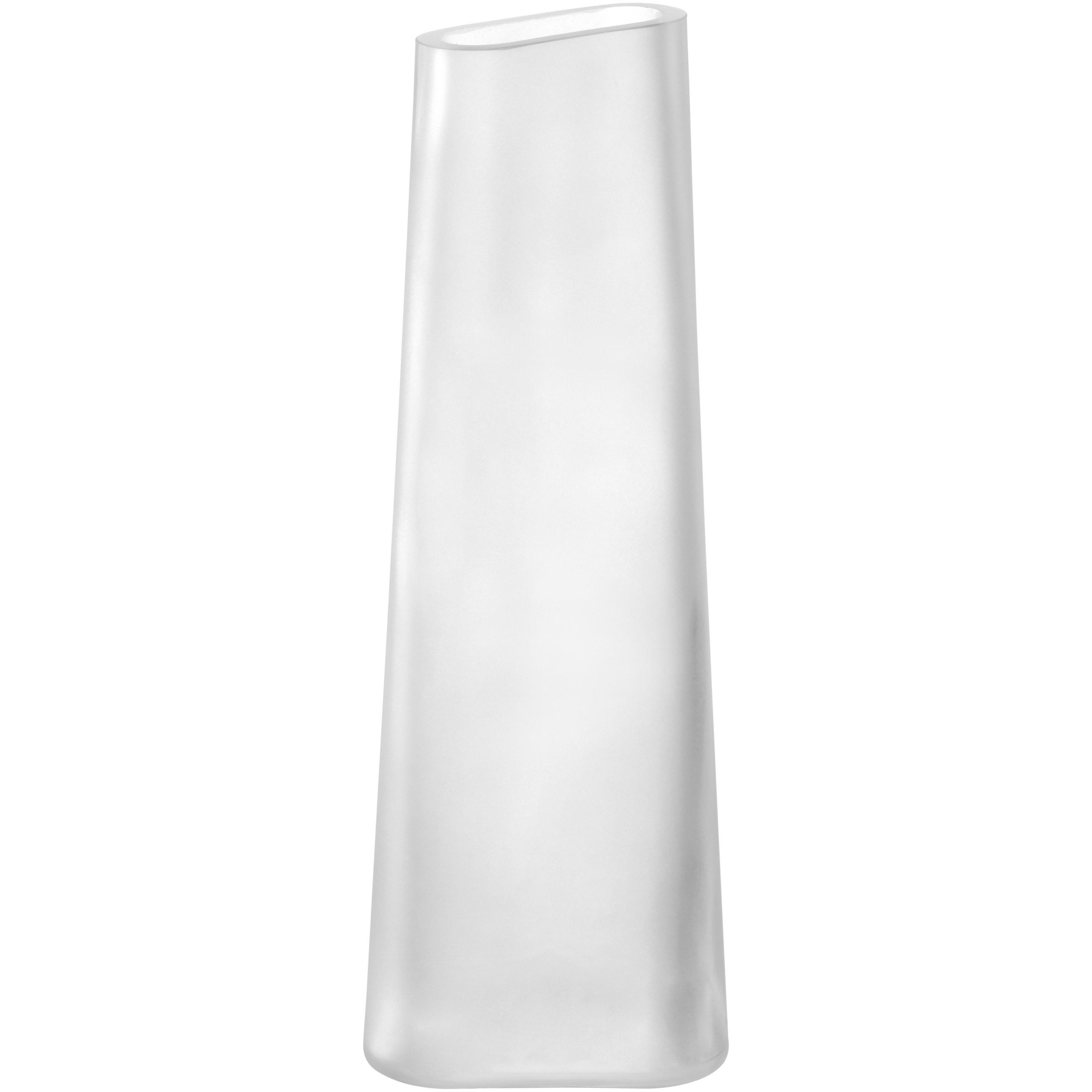 VASE TURNO  - Weiß, Basics, Glas (12/34/9,5cm) - Leonardo