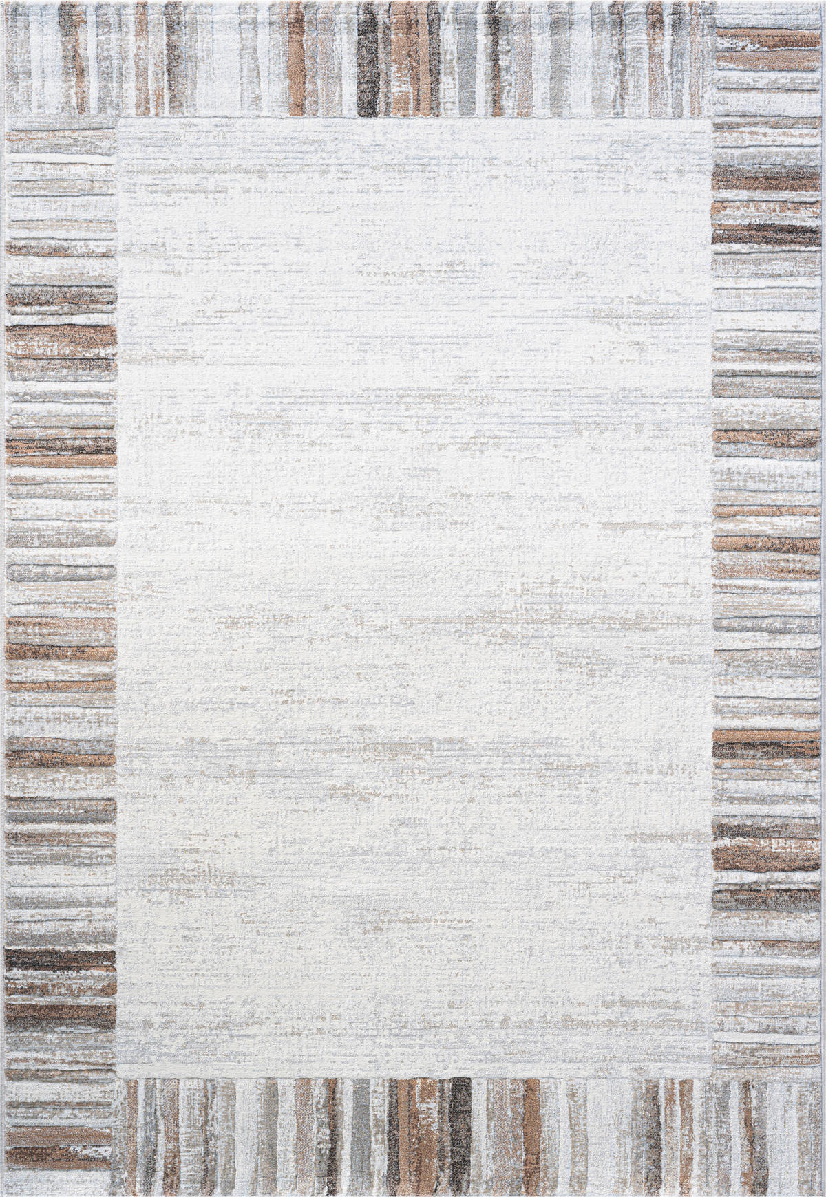 WEBTEPPICH 60/110 cm Catania Braun, Creme, Beige  - Beige/Creme, KONVENTIONELL, Textil (60/110cm)