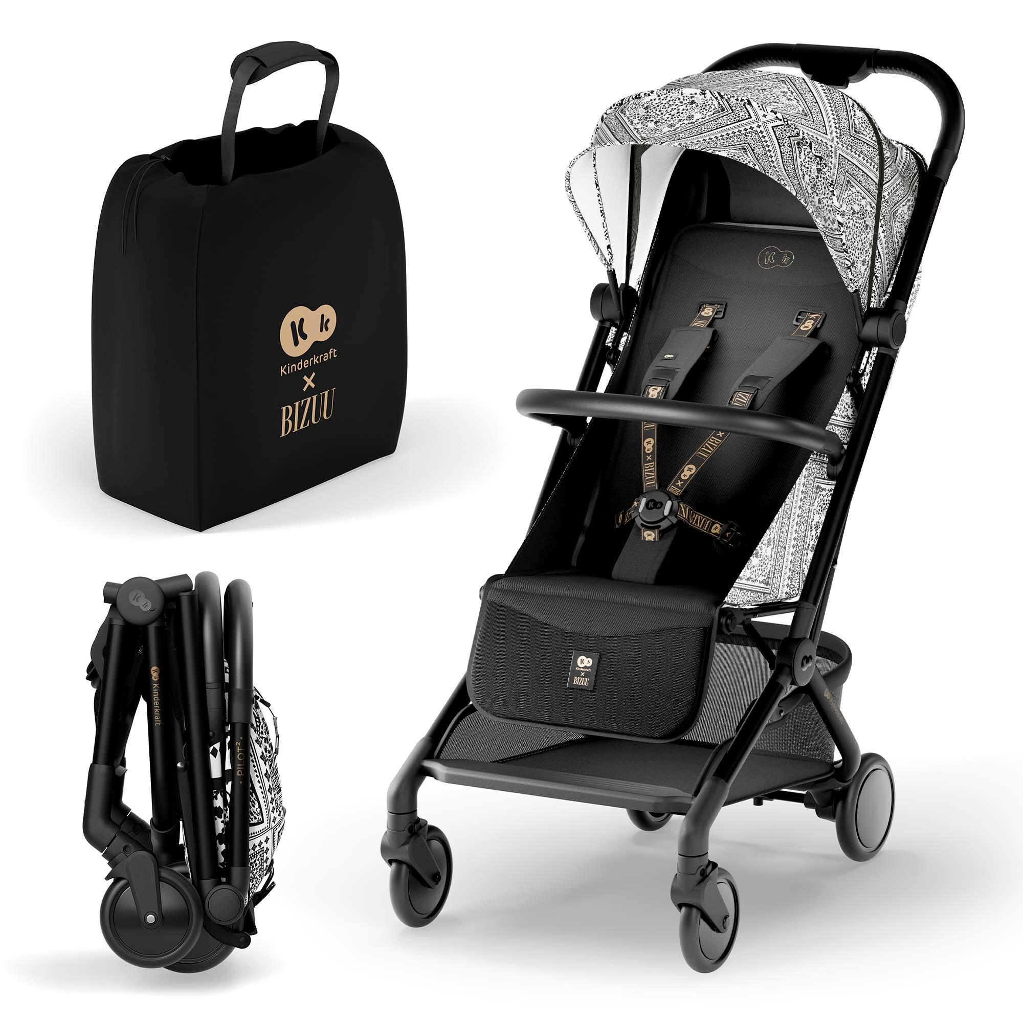 KINDERWAGEN Pilot 2 Bizuu  - Basics (67/42/101cm) - Kinderkraft