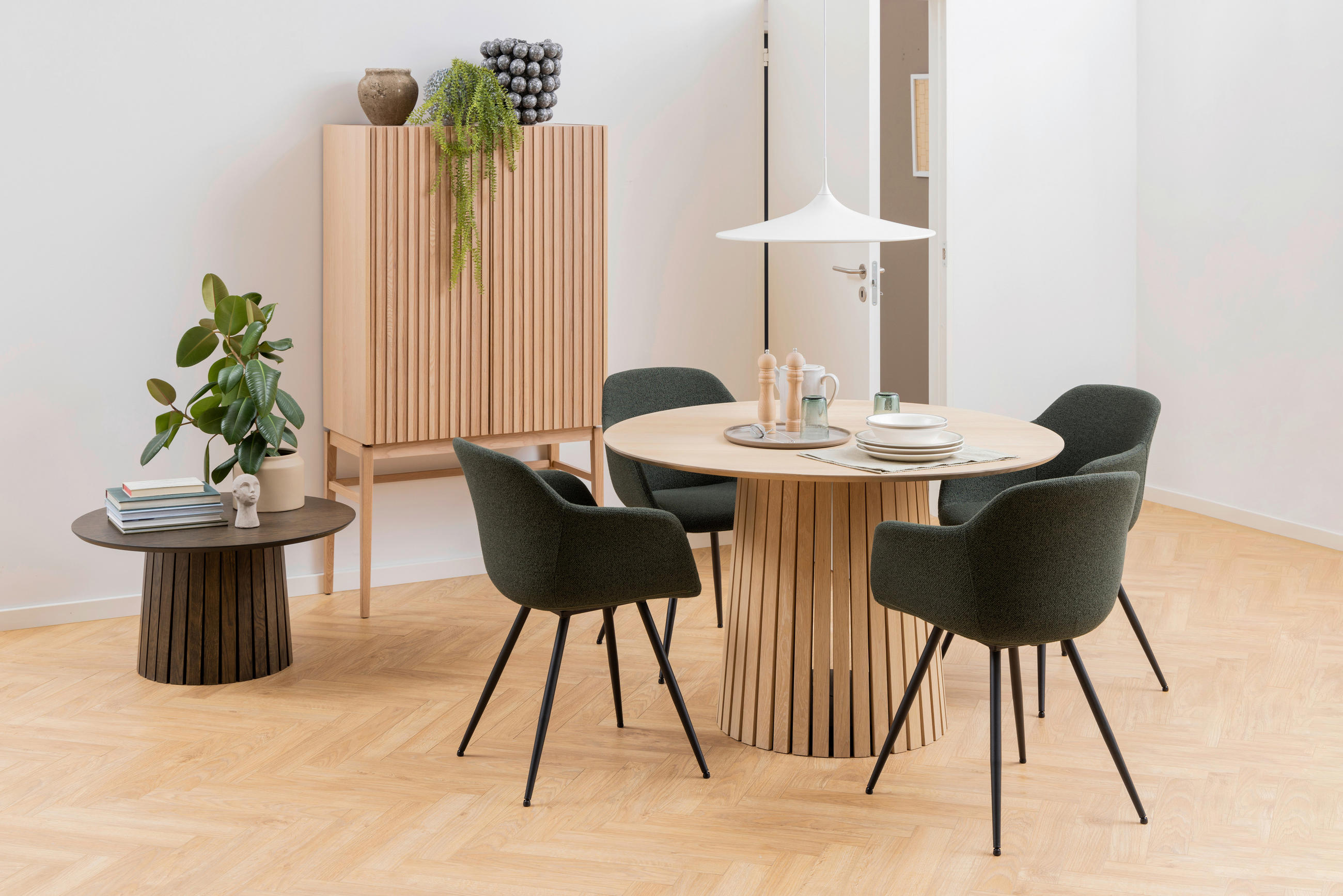 ESSTISCH in Holz 120/120/75 cm  - Eichefarben, Design, Holz (120/120/75cm) - Lomoco