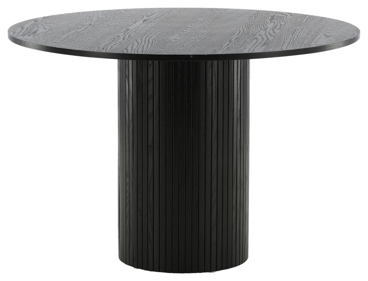 ESSTISCH in Holzwerkstoff 110/110/75 cm  - Schwarz, Design, Holzwerkstoff (110/110/75cm) - Livetastic