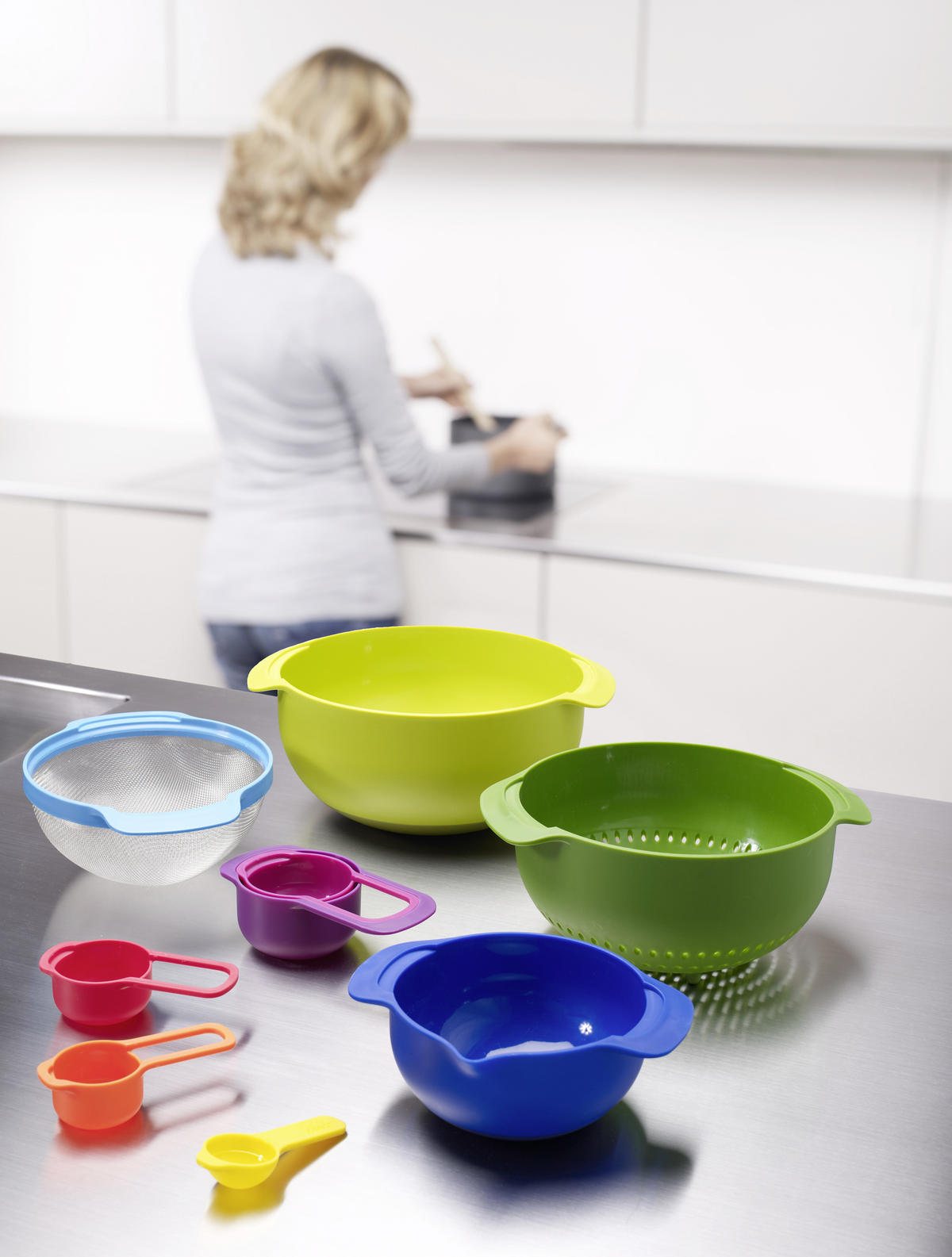 SET ZDJELA   28,5/28,5/14,5 cm         - višebojno, Basics, plastika (28,5/28,5/14,5cm) - Joseph Joseph