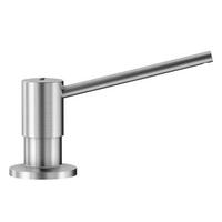 SPÜLMITTELSPENDER  - Edelstahlfarben, Basics, Metall (4,8/7,3/13,6cm) - Blanco