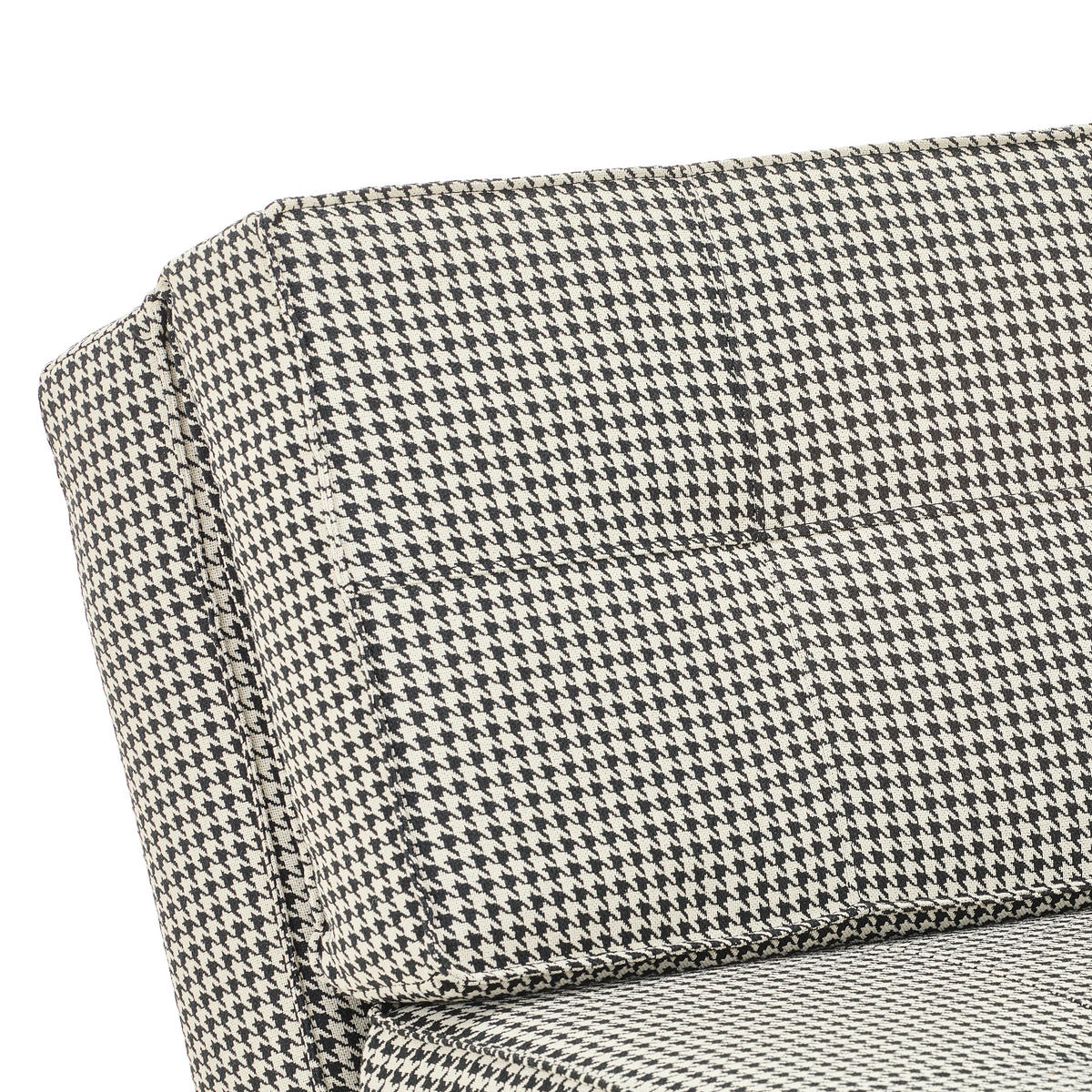 SCHLAFSESSEL Jacquard Weiß, Schwarz    - Schwarz/Weiß, MODERN, Textil (74/61,5/80cm) - MID.YOU