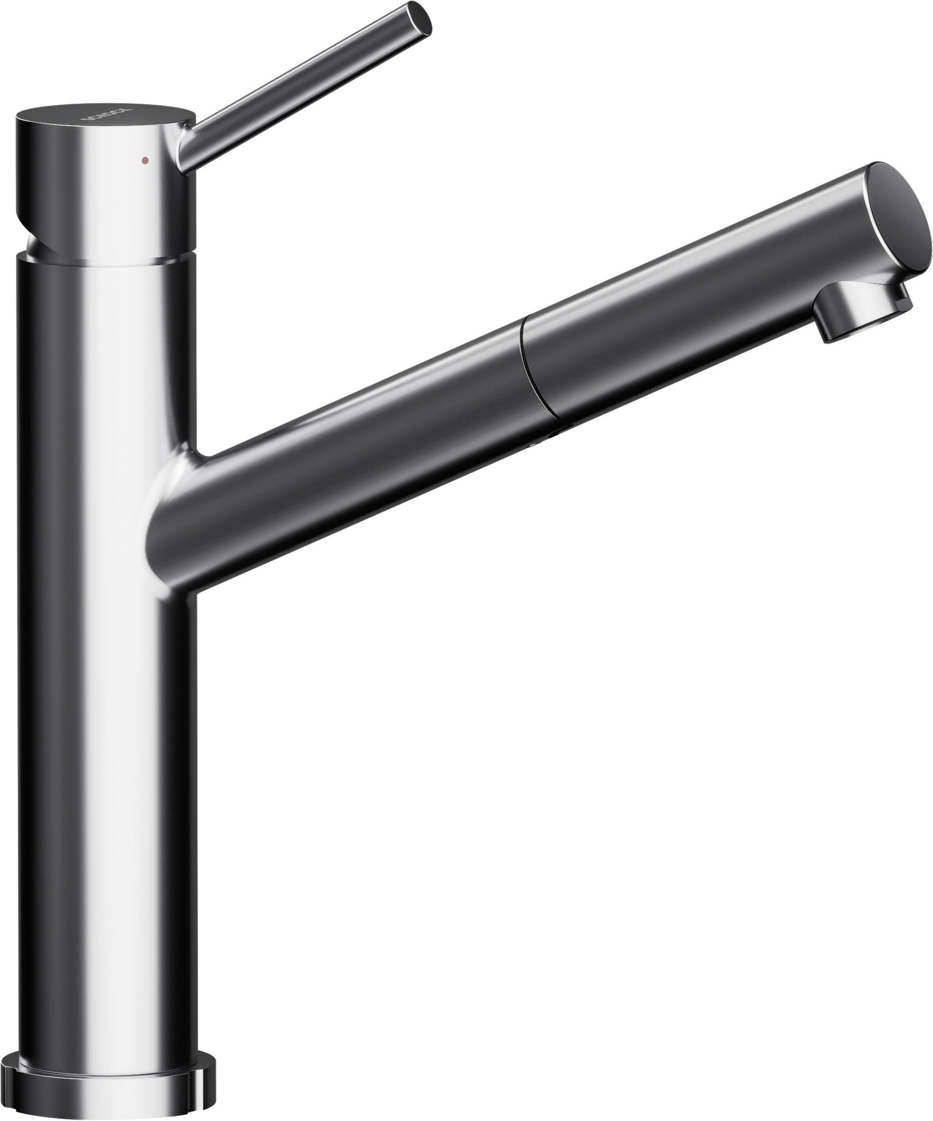 KÜCHENARMATUR 529125EDM  - Edelstahlfarben, Basics, Metall (5,4/27,8/20,9cm) - Schock