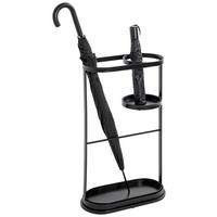 SCHIRMSTÄNDER Metall Schwarz  - Schwarz, Design, Metall (37/60/18cm)