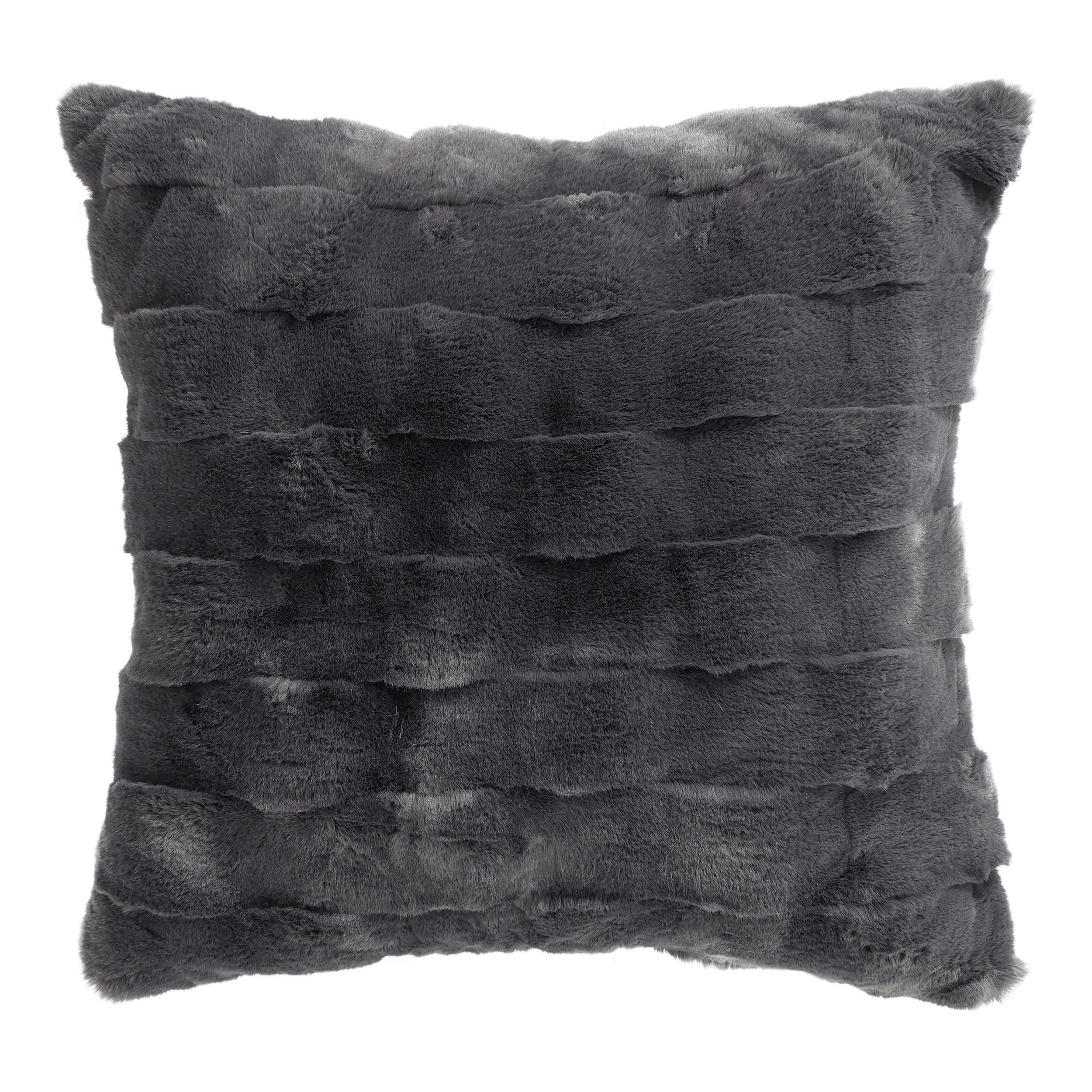 ZIERKISSEN  50/50 cm   - Dunkelgrau, Basics, Textil (50/50cm) - Eglo