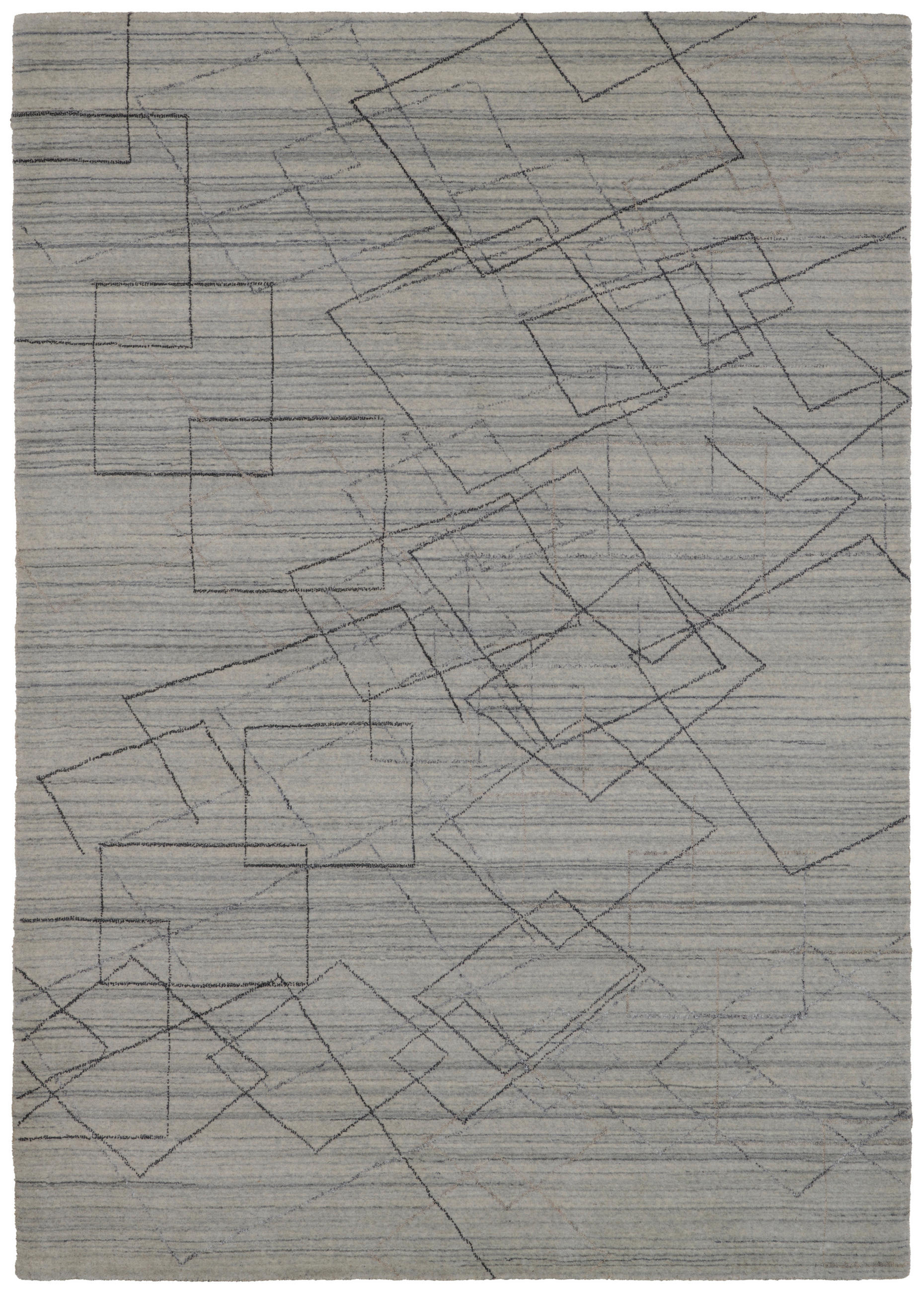 ORIENTTEPPICH 120/180 cm Jayikukka Grey Grau  - Grau, Design, Textil (120/180cm) - Cazaris