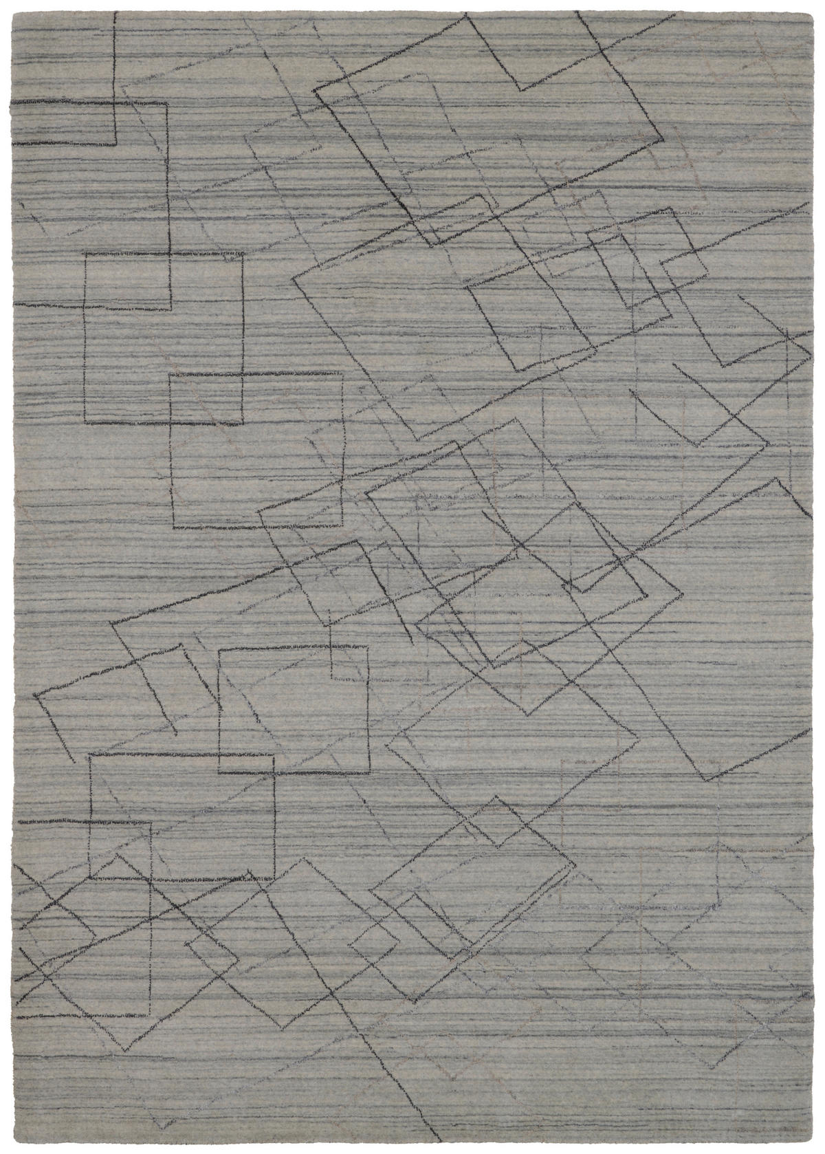 ORIENTTEPPICH 160/230 cm Jayikukka Grey  - Grau, Design, Textil (160/230cm) - Cazaris