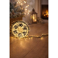 LICHTERKETTE  - Schwarz, Basics, Kunststoff (30/27/12cm)