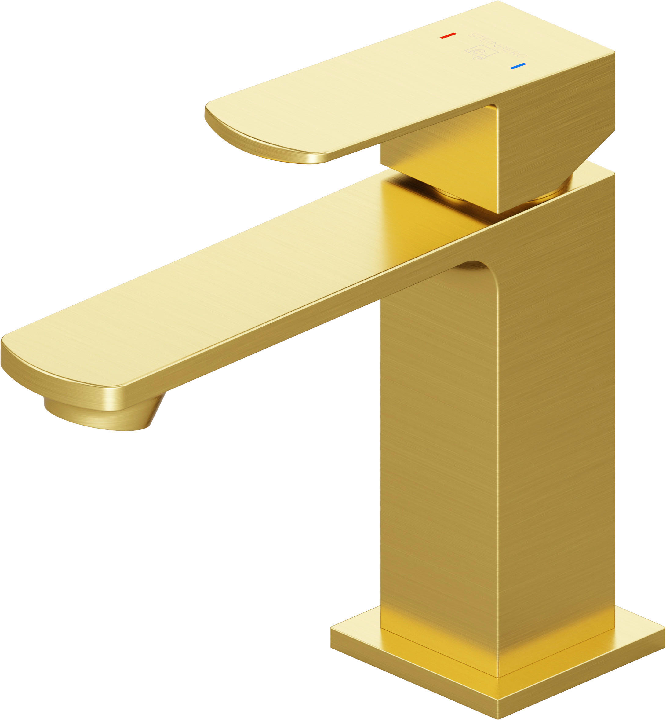 XXXLutz Waschtischarmatur Steinberg Serie 342 Gold 3.6x14.6x15.5 cm