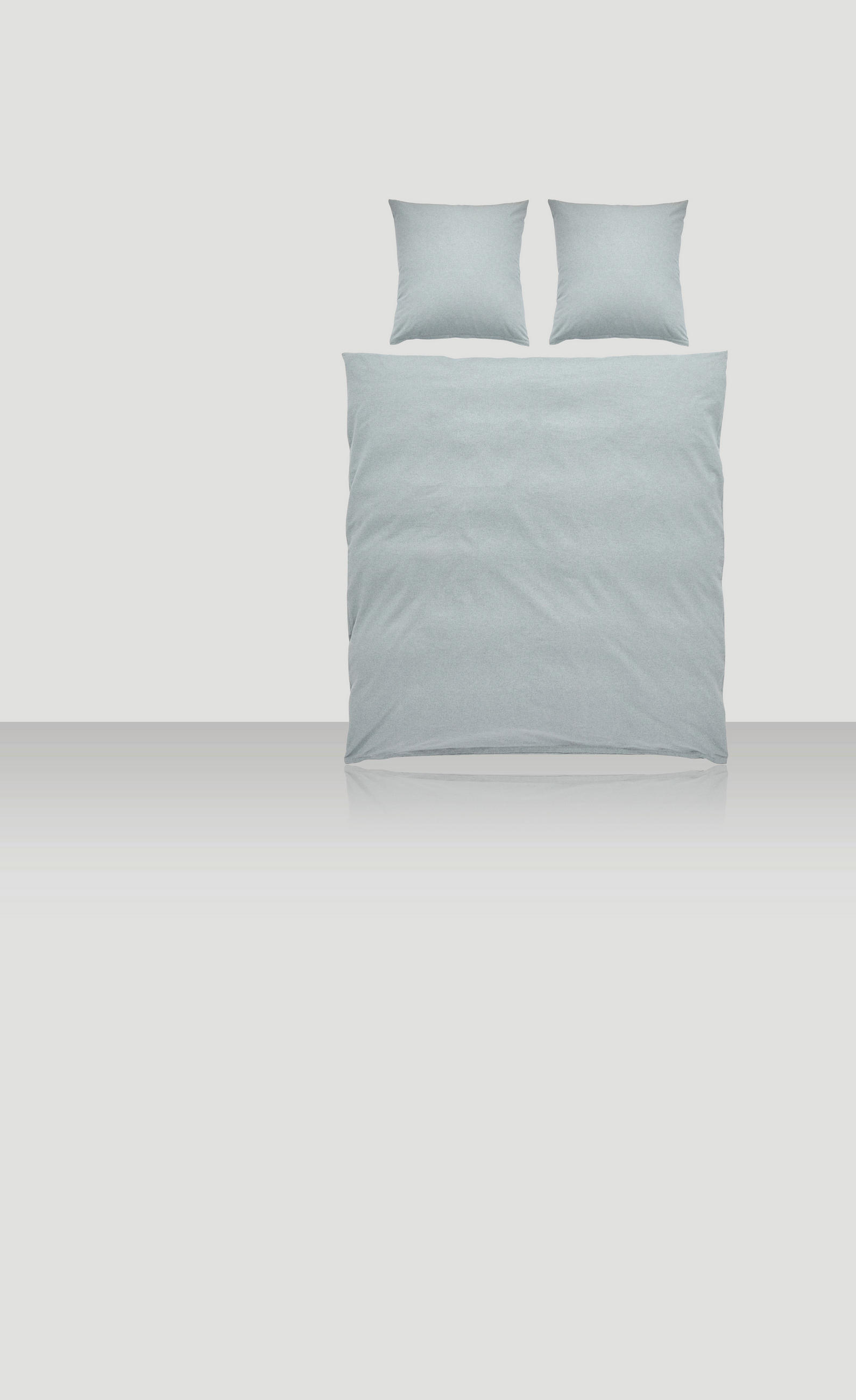 BETTWÄSCHE Flanell 200/200 cm  - Hellblau, Basics, Textil (200/200cm) - Novel