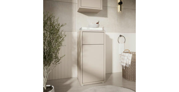 UNTERSCHRANK 39,8/83,1/34,9 cm   - Taupe/Grau, MODERN, Holzwerkstoff/Kunststoff (39,8/83,1/34,9cm) - Xora