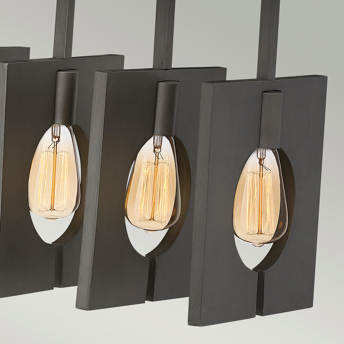 HÄNGELEUCHTE Elstead Ludlow 94,4/26/66,6 cm   - Graphitfarben, Design, Metall (94,4/26/66,6cm) - Elstead Lighting