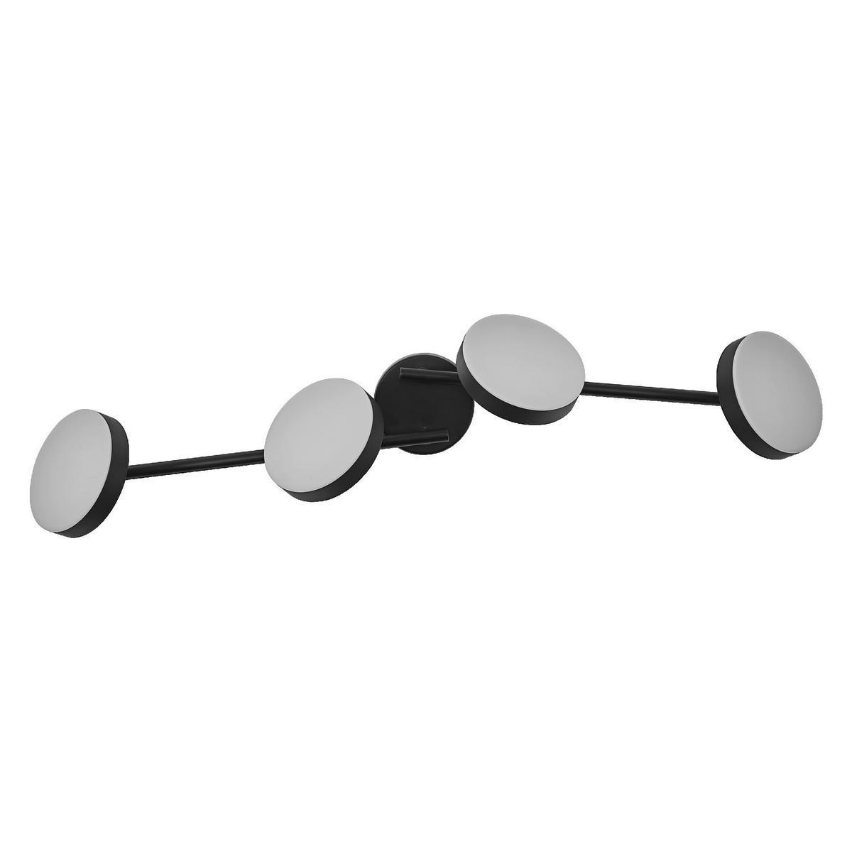LED-STRAHLER 81/12/11,9 cm   - Schwarz, Basics, Metall (81/12/11,9cm) - Osram