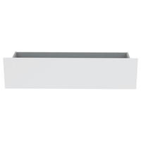 LÅDA 91/22/37 cm   - vit, Klassisk, trämaterial (91/22/37cm) - Best Price