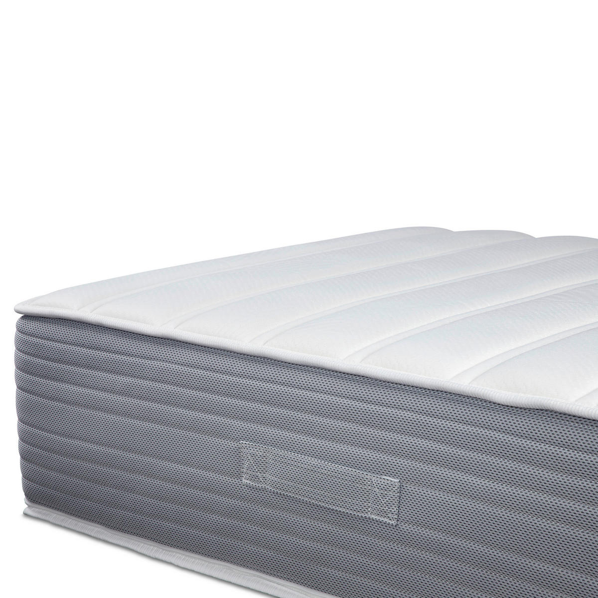 VISCOMATRATZE Boxspringmatratze 140/200 cm Höhe ca. 30 cm  - Weiß, Basics, Textil (140/200cm) - MID.YOU