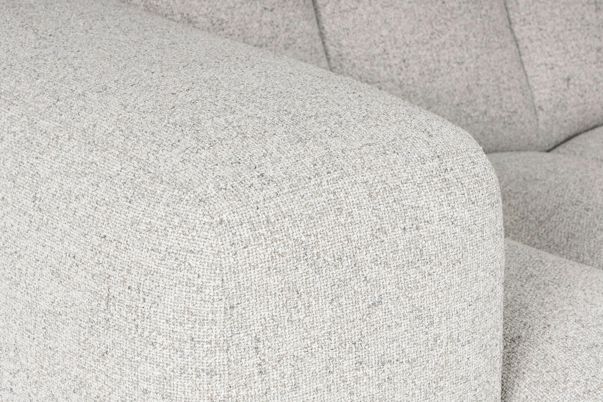 FÅTÖLJ i trä, textil beige  - beige/svart, Klassisk, trä/textil (159/75/105cm) - Hom`in