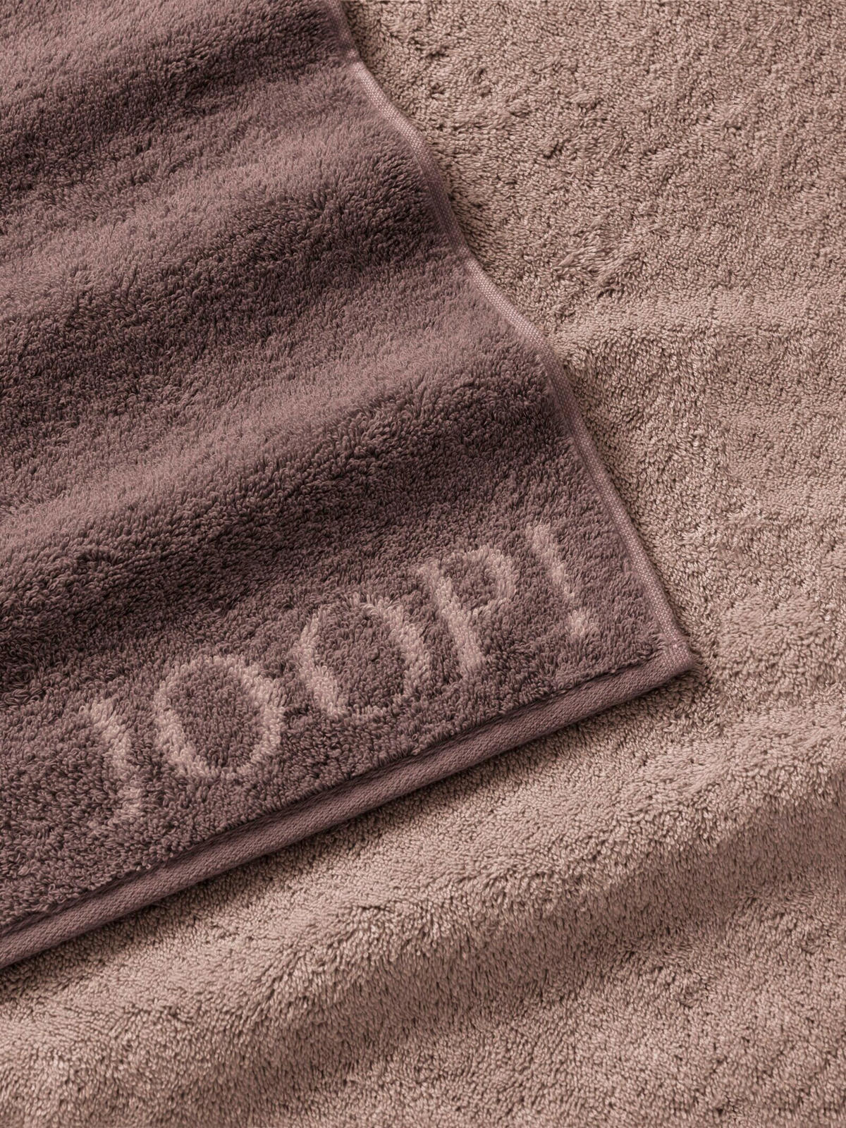 HANDTUCH Contour Doubleface Beige, Mauve  - Beige/Mauve, Basics, Textil (50/100cm) - Joop!