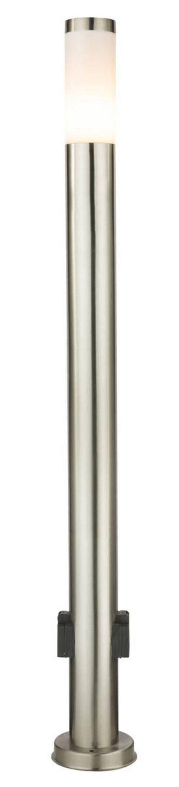 PODNA SVJETILJKA VANJSKA  - boje oplemenjenog čelika/opalna, Design, metal/plastika (13,1/110cm) - Globo