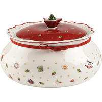 DÓZA NA POTRAVINY  - biela/zelená, Design, keramika (20cm) - Villeroy & Boch