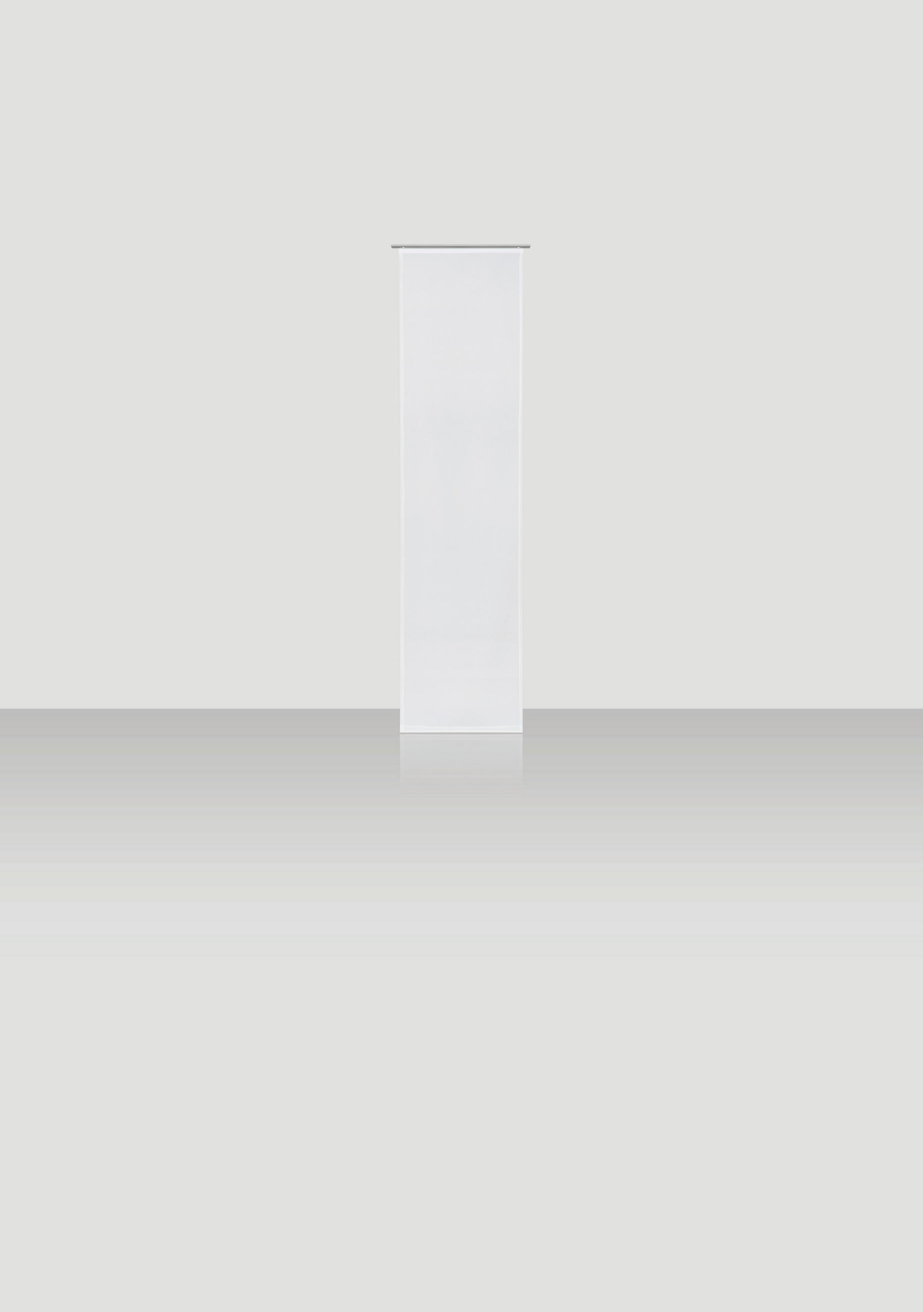 FLÄCHENVORHANG   transparent   60/245 cm  - Creme, Basics, Textil (60/245cm) - Novel