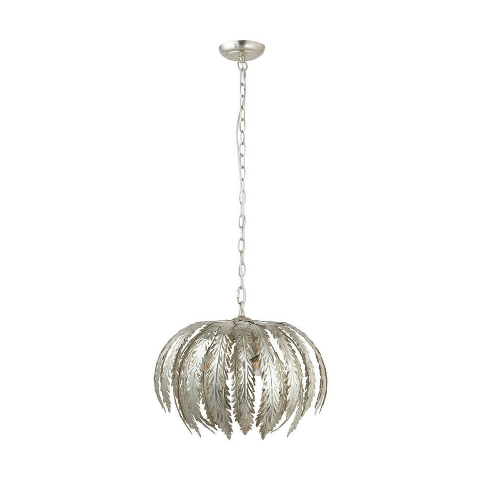 DECKENLEUCHTE  45/140.5 cm    - Silberfarben, Design, Metall (45/140.5cm) - ENDON