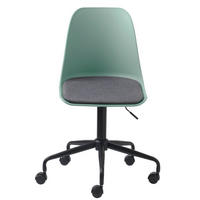 SNURRSTOL  i grå, grön, svart  - grön/grå, Design, metall/textil (44/83-95/59cm) - Best Price