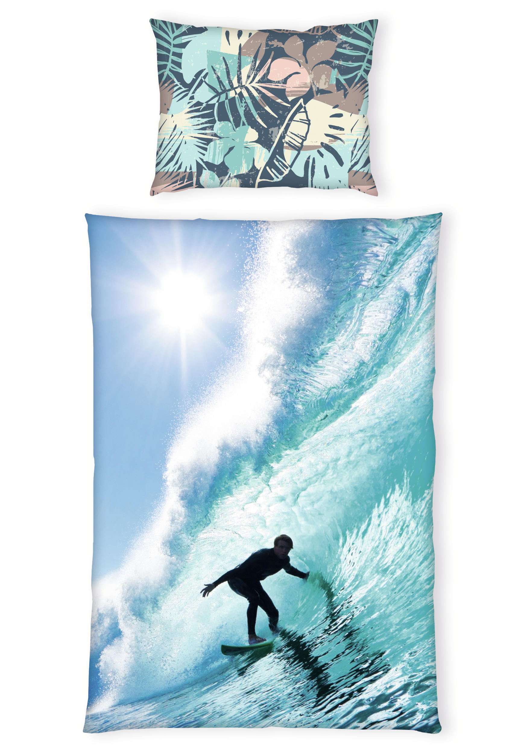 JUGENDBETTWÄSCHE 140/200 cm  - Multicolor, KONVENTIONELL, Textil (140/200cm)