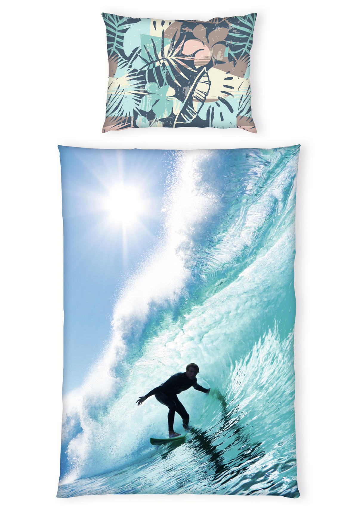JUGENDBETTWÄSCHE 140/200 cm  - Multicolor, KONVENTIONELL, Textil (140/200cm)