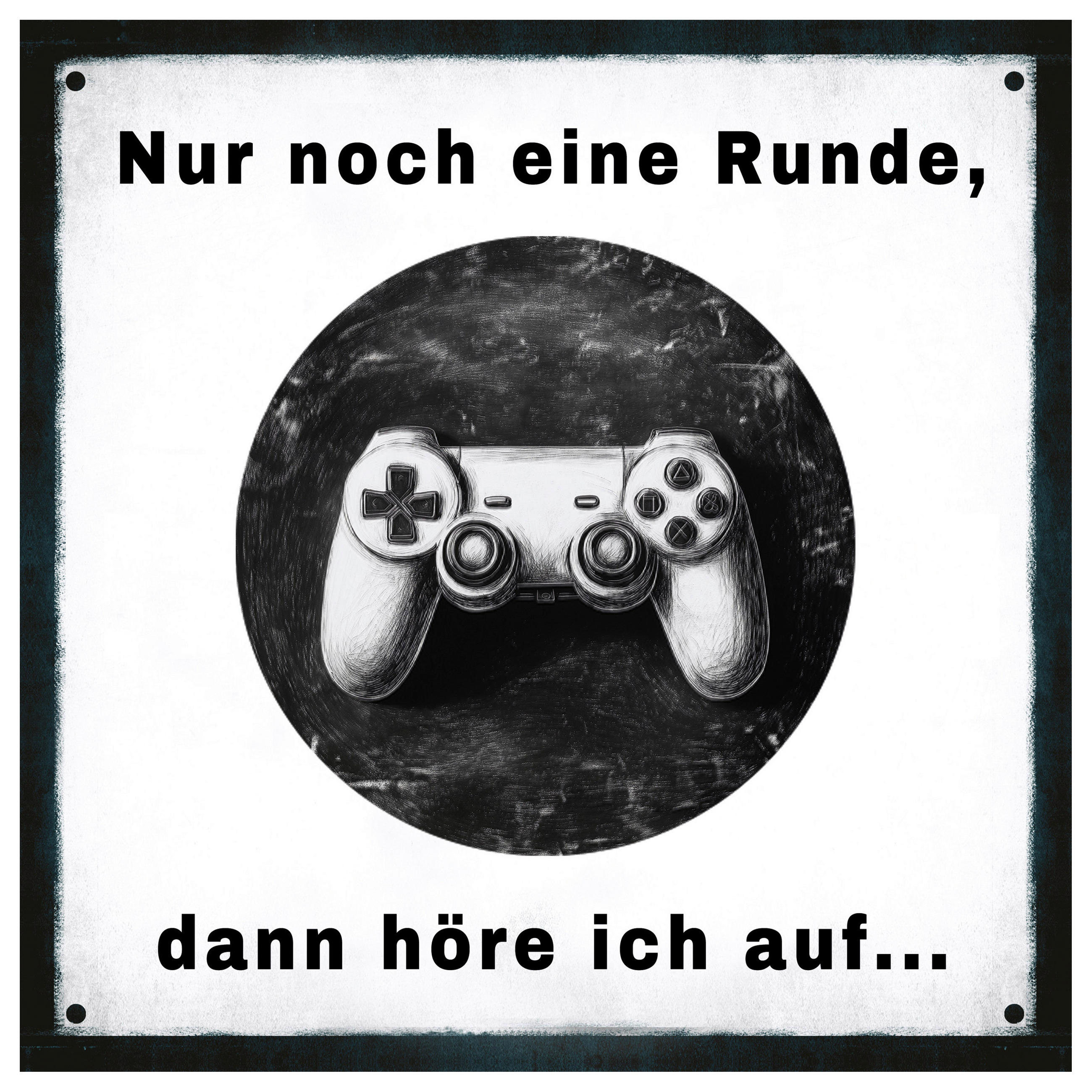 DEKOPANEEL Text 20/20/0,3 cm  - Multicolor, Basics, Holz (20/20/0,3cm)