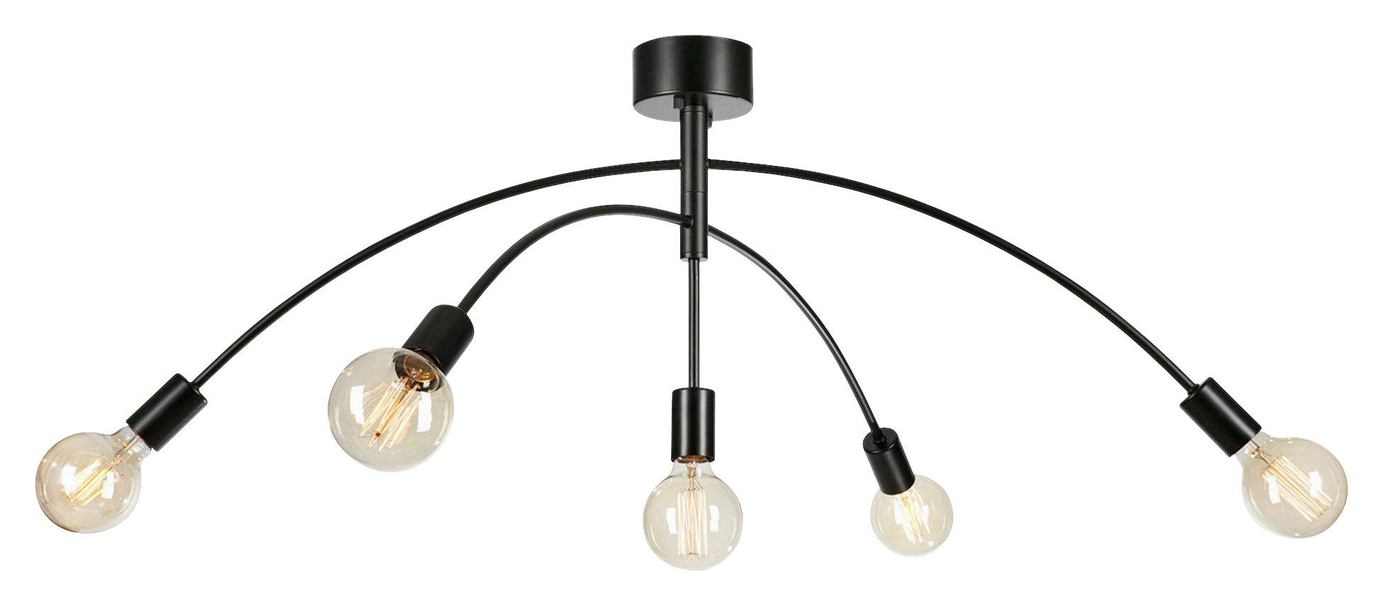 DECKENLEUCHTE  107/41 cm    - Schwarz, Basics, Metall (107/41cm) - Markslöjd