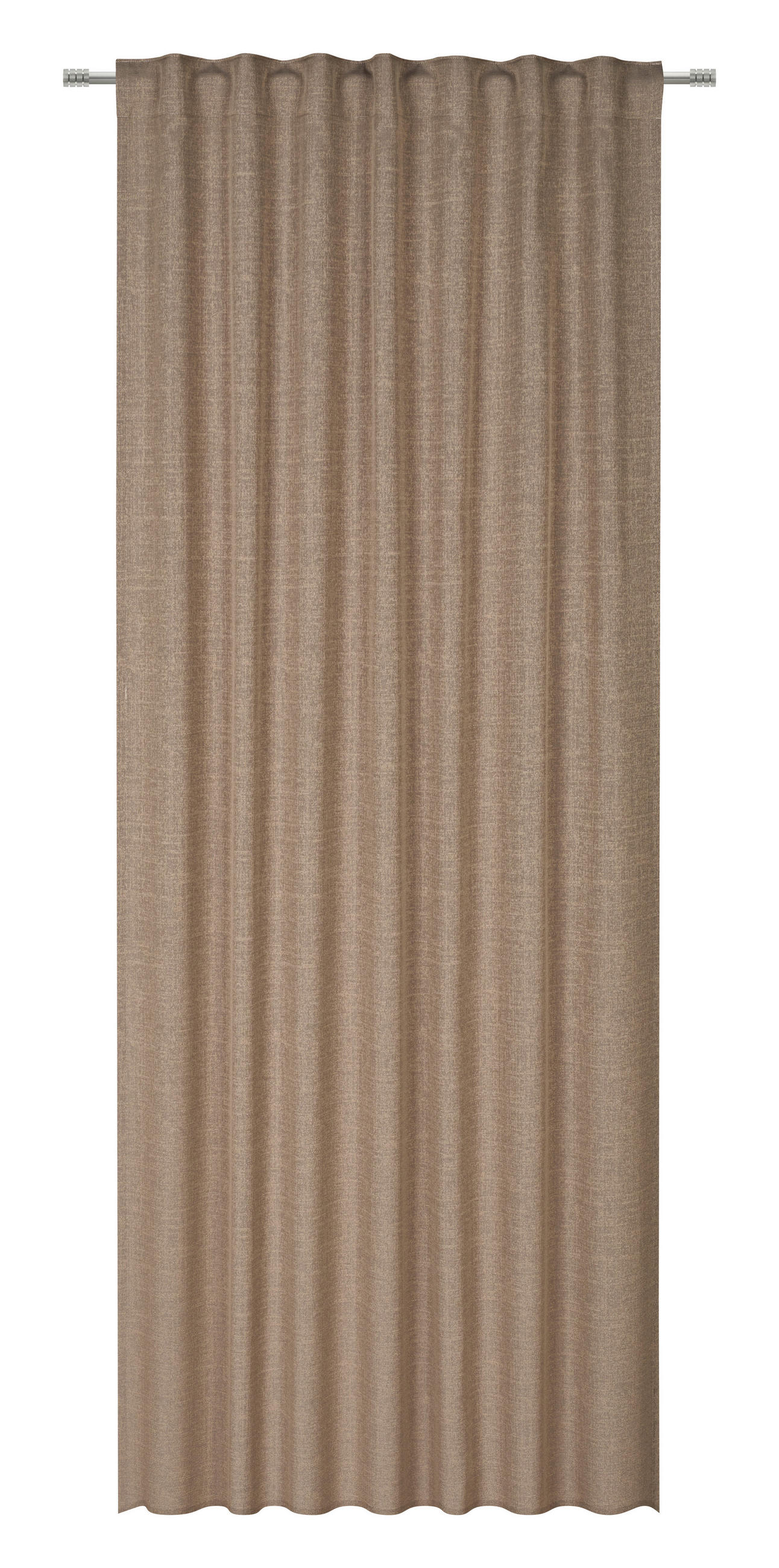 FERTIGVORHANG blickdicht  - Champagner, Design, Textil (140/245cm) - Dieter Knoll