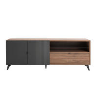 TV-ELEMENT  - Design, kovina/leseni material (179/43/64,6cm) - Carryhome