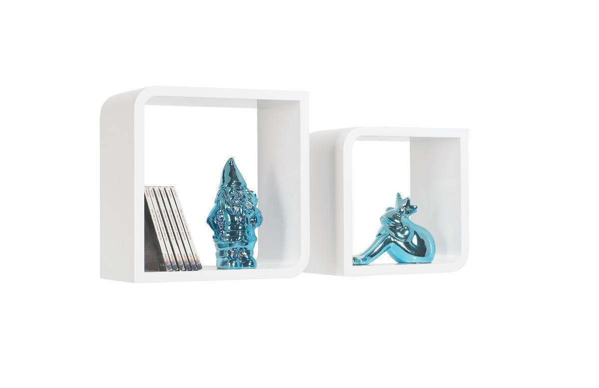 Wandregalset 28/23/28/23/15 cm