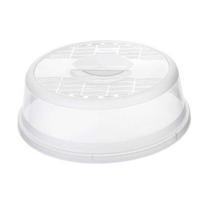 MIKROWELLENDECKEL BASIC  - Transparent, Basics, Kunststoff (30.4/28.5/9.2cm) - Rotho