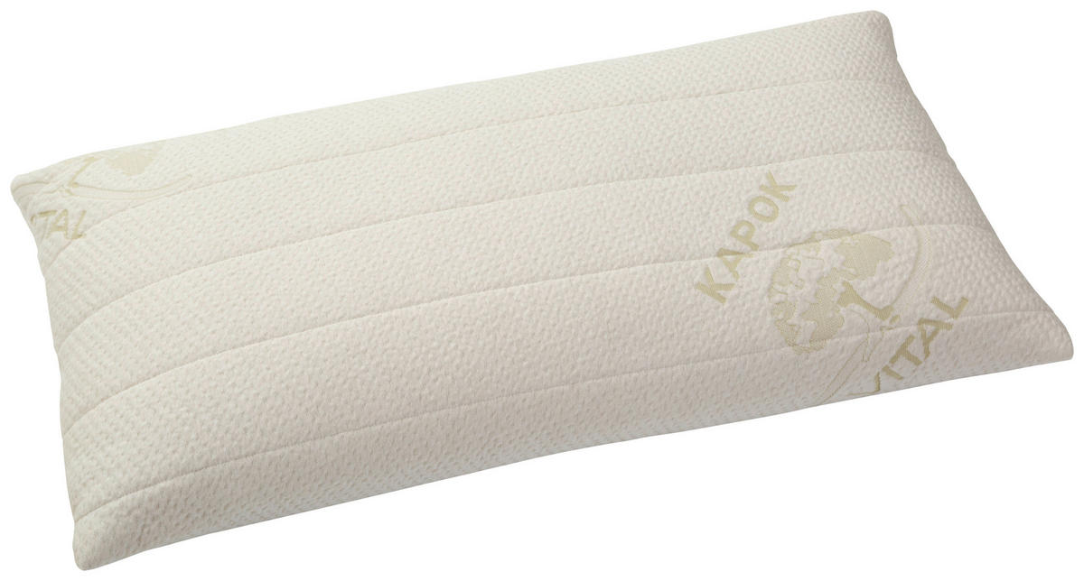 NACKENKISSEN 40/80 cm  - Beige, Basics, Naturmaterialien (40/80cm) - Joka