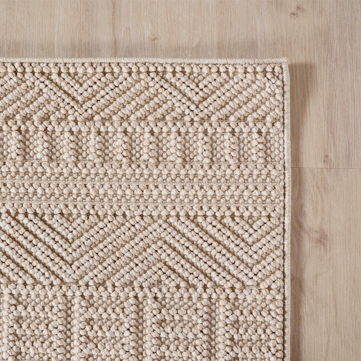 FLACHWEBETEPPICH 200/290 cm HELIX Beige  - Beige, Basics, Kunststoff/Textil (200/290cm) - Novel