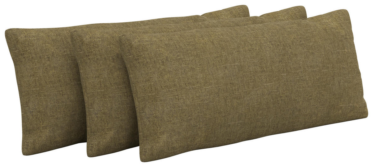 NIERENKISSEN  - Olivgrün, KONVENTIONELL, Textil (65/25cm) - Sit & More