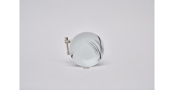 KOMBISERVICE Roma 62-teilig  - Schwarz/Weiß, Basics, Keramik - Novel