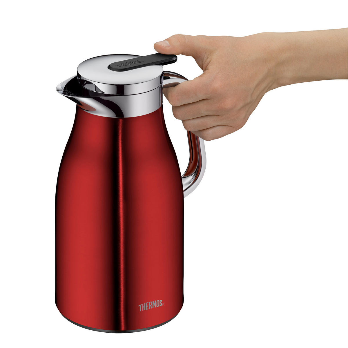 ISOLIERKANNE CENTURY 1 L  - Dunkelrot, LIFESTYLE, Metall (1.0l)