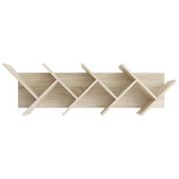 WANDREGAL Eichefarben  - Eichefarben, KONVENTIONELL, Holzwerkstoff (128/39/26cm) - MID.YOU